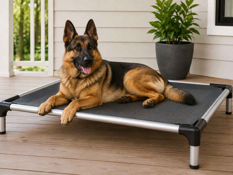 Large Aluminum Dog Bed in Canada